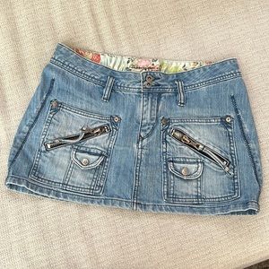 Parasuco Denim Jean Skirt